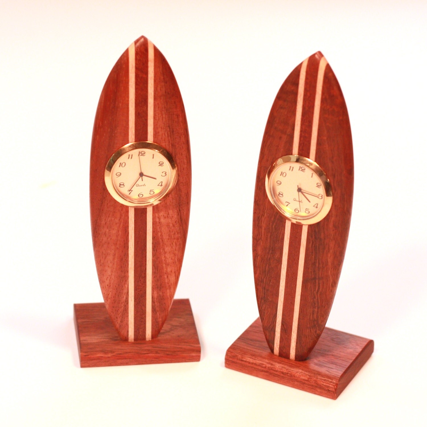 Eco Koa Wood Desk Clock