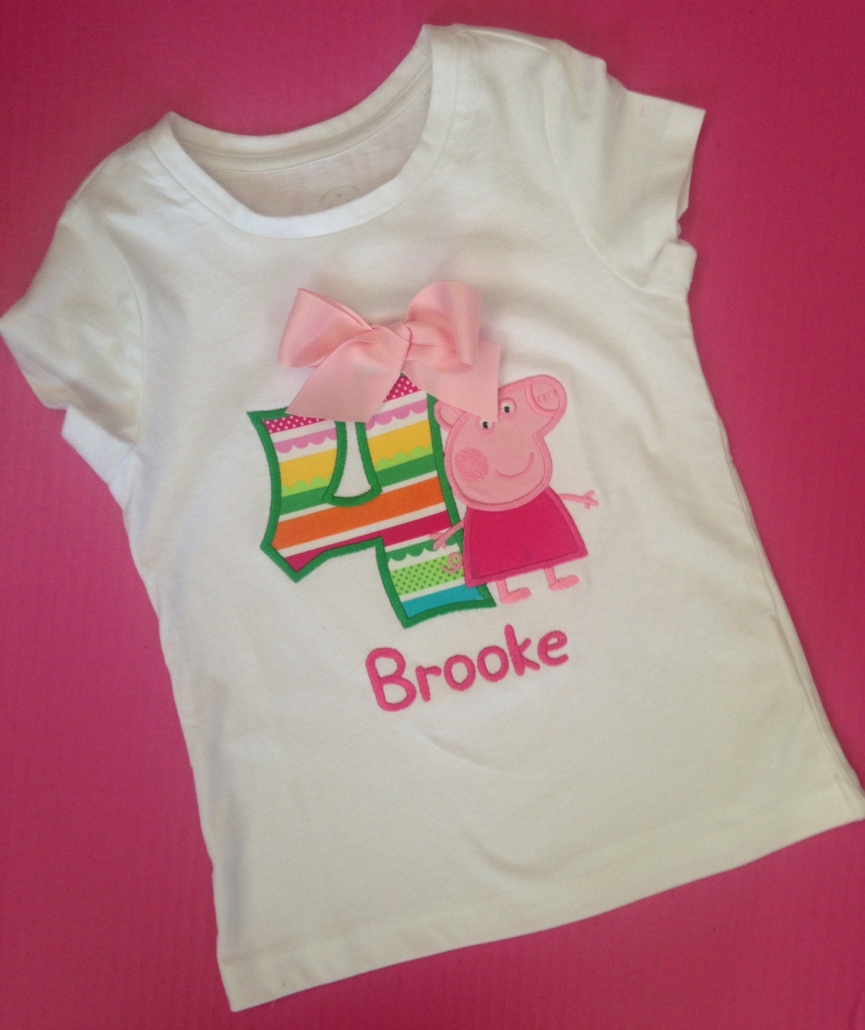 Peppa Pig Birthday Shirt or Onesie Peppa Pig Birthday Party