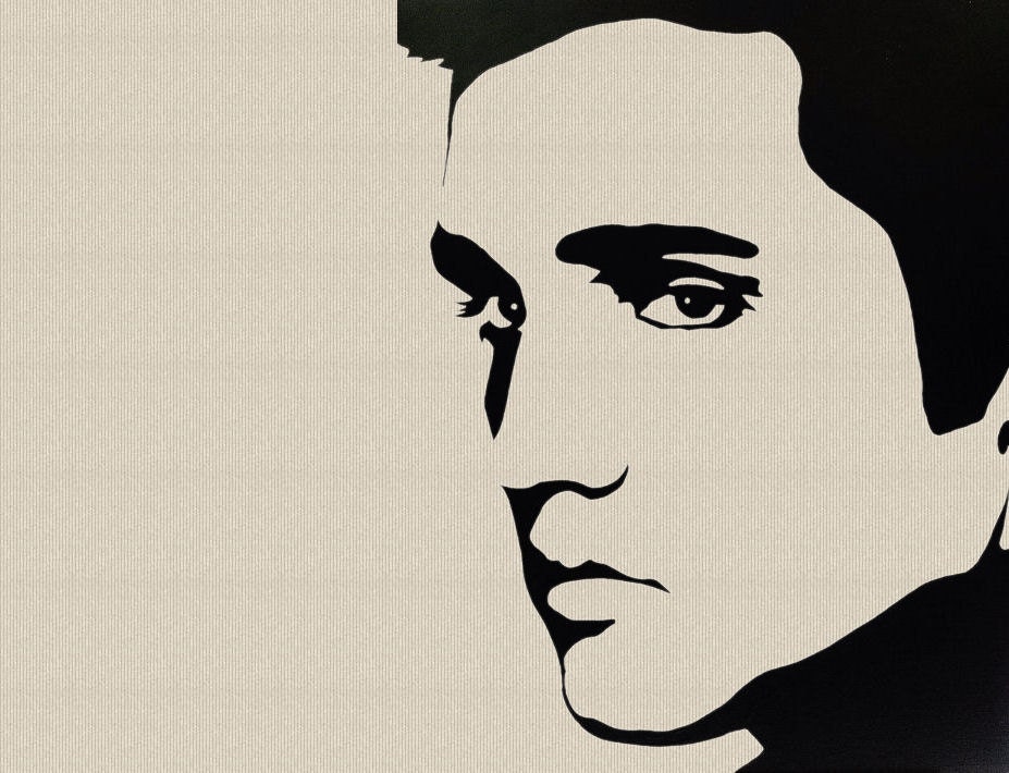 Elvis SVG cut for Cricut and Silhouette machines. eps-dxf-png