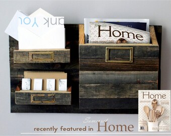 Wall Organizer For Home wall mail organizer | etsy Wall Organizer For Home wall mail organizer | etsy