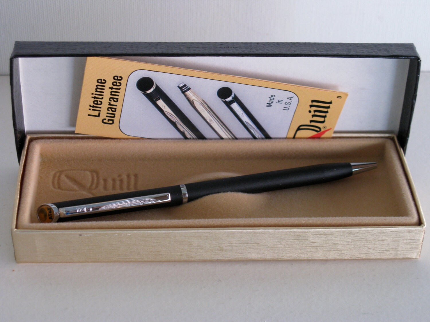 Vintage QUILL PENS/Quill Slim Pocket Pens/Quill Advertising