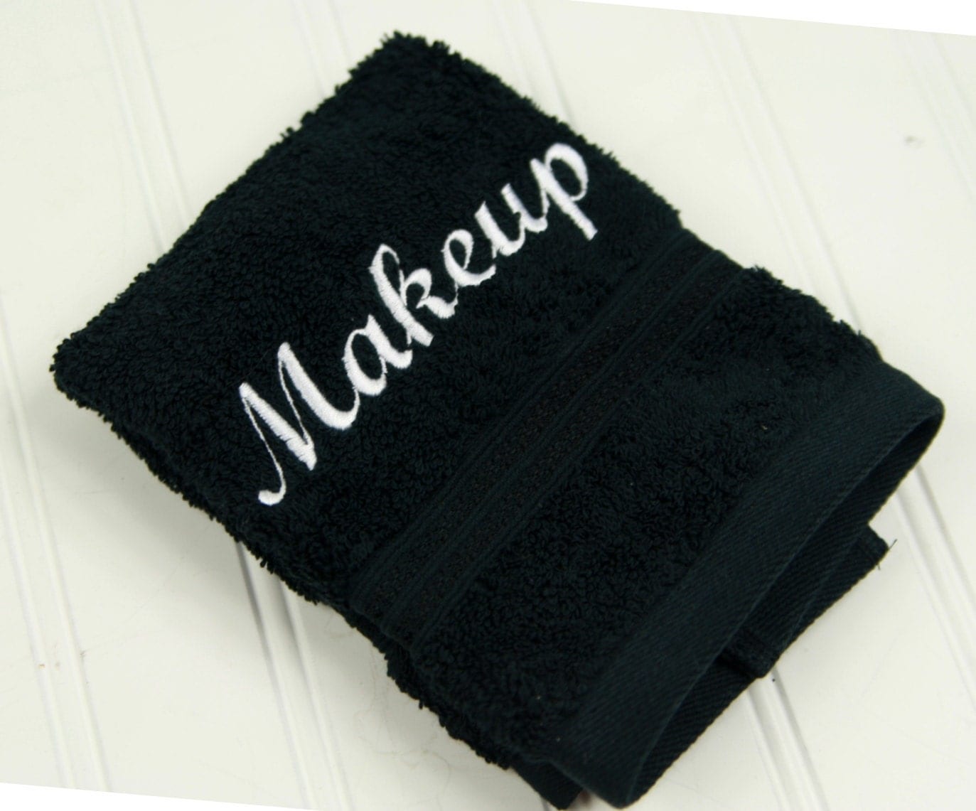 Black Makeup Towel Makeup Washcloth Beach House Gift