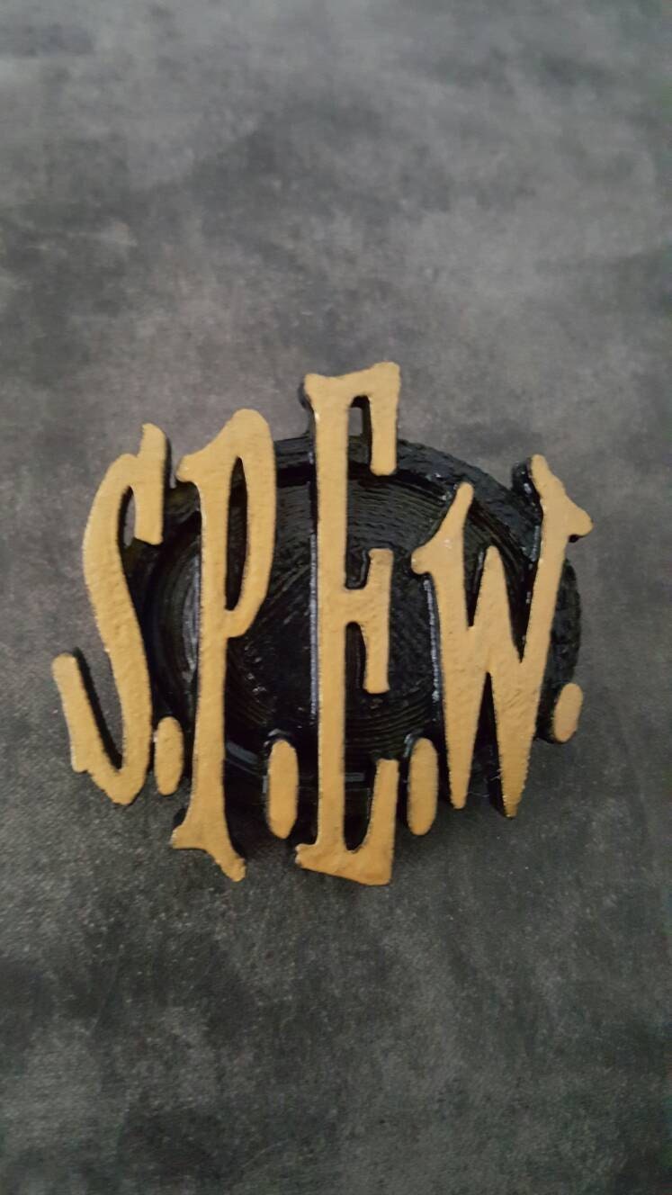 Harry Potter inspired S.P.E.W. Badge