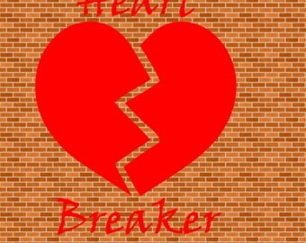 Little Heart Breaker SVG File Instant Download Cutting Machine File