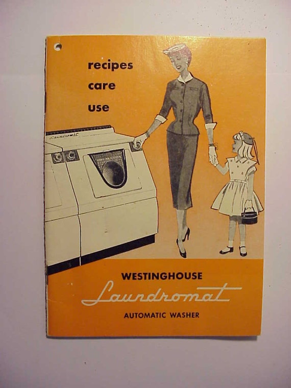 1958 Westinghouse Laundromat Automatic Clothes Washer Model