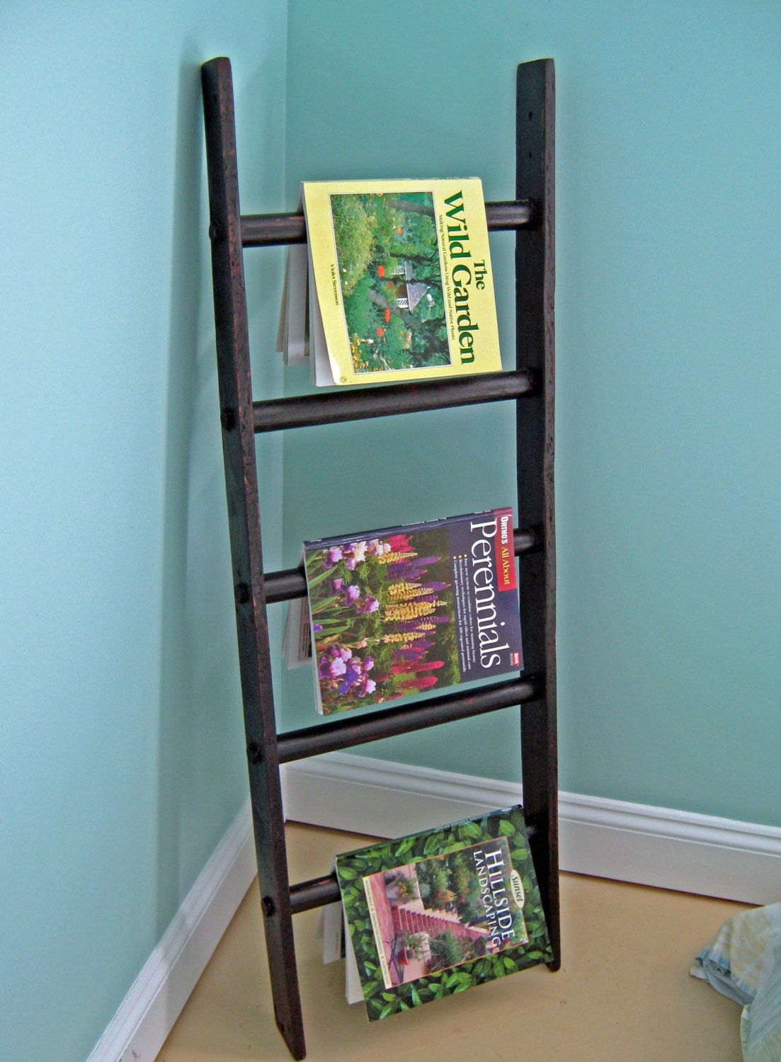 Rustic Ladder 4 ft Ladder Decorative by