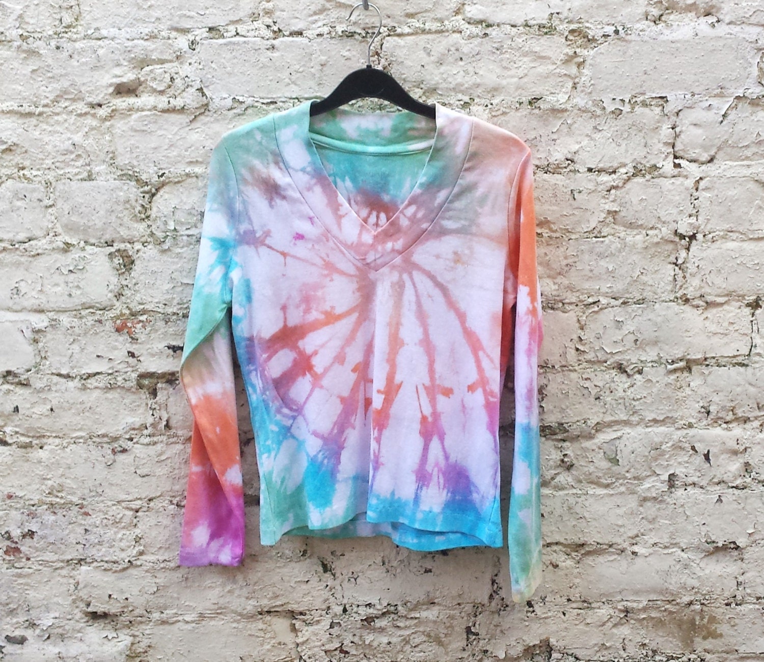 tie dye long shirts