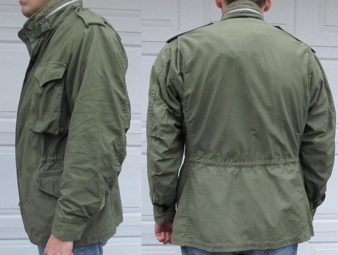 1960s Mens Military Jacket army field jacket army jacket