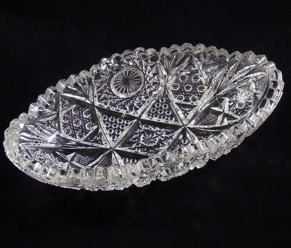 Early American Pattern Glass EAPG Oval Relish Dish   Il Fullxfull.936902384 Cipd 