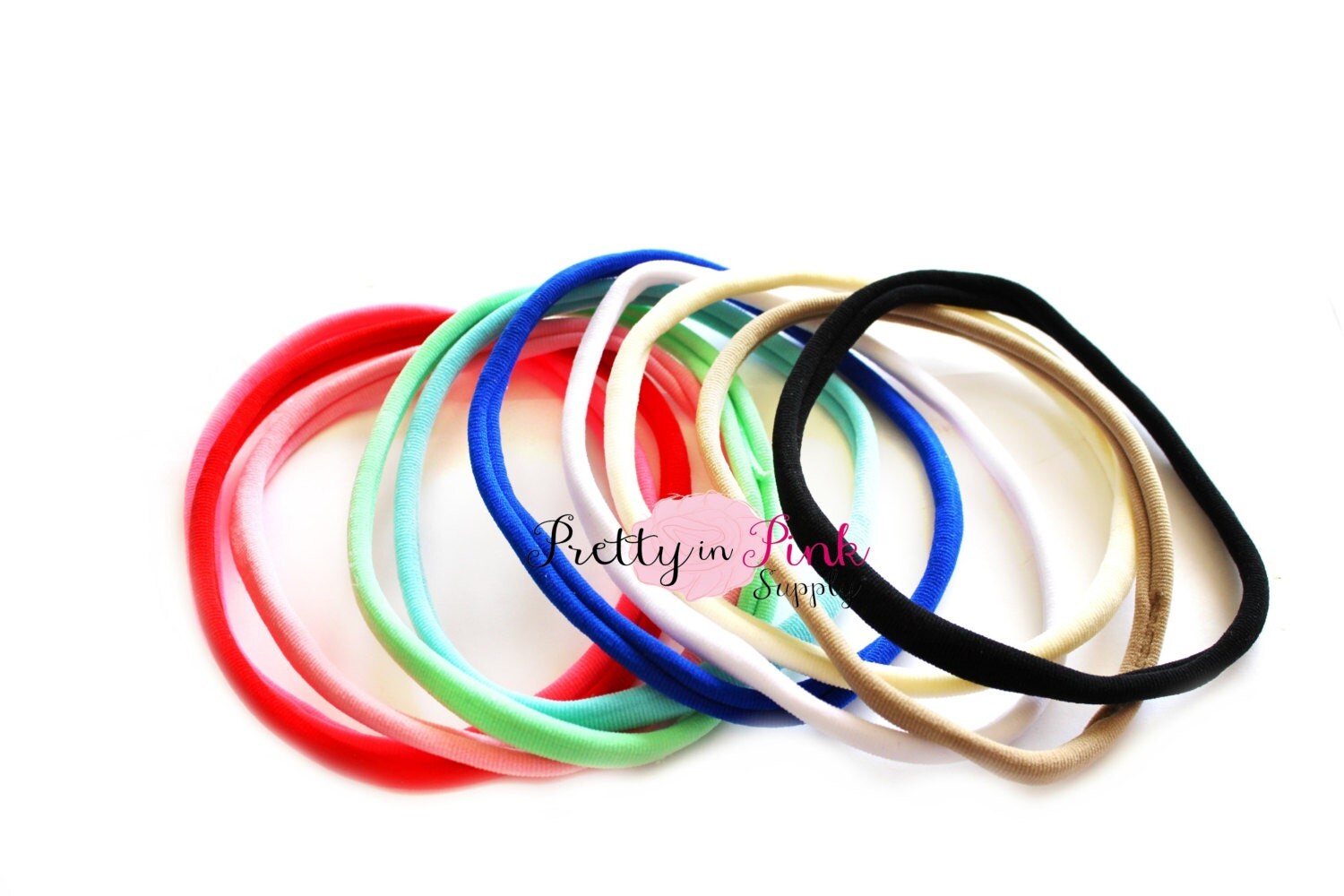 Thick Nylon Headbands Soft Stretch HeadwrapWholesale Nylon
