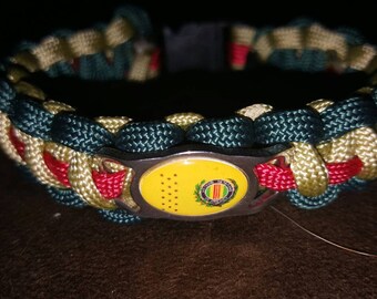 Military Paracord Bracelet with Vietnam flag
