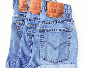 Levi's High Waisted Denim Shorts & Now Other by BaileyRayandCo