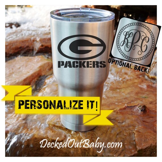 nfl tumblers 30oz Tumbler Engraved on Yeti RTIC & DeckedOutBaby by 20oz