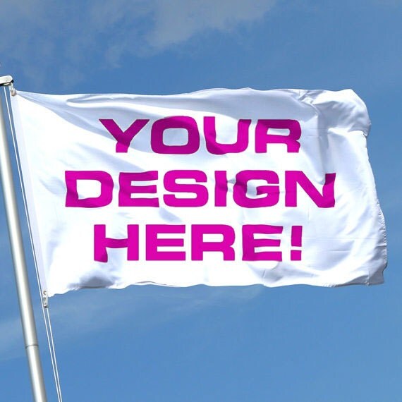 custom flags made to order size 3ftX5ft delivery in 4 days