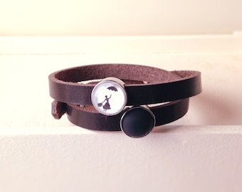 Cuoio leather strap Mary Poppins