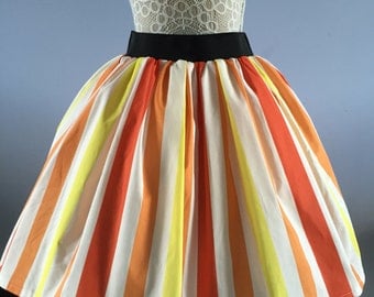 Ladies or girls Mary Poppins inspired Jolly Holiday full skater style skirt