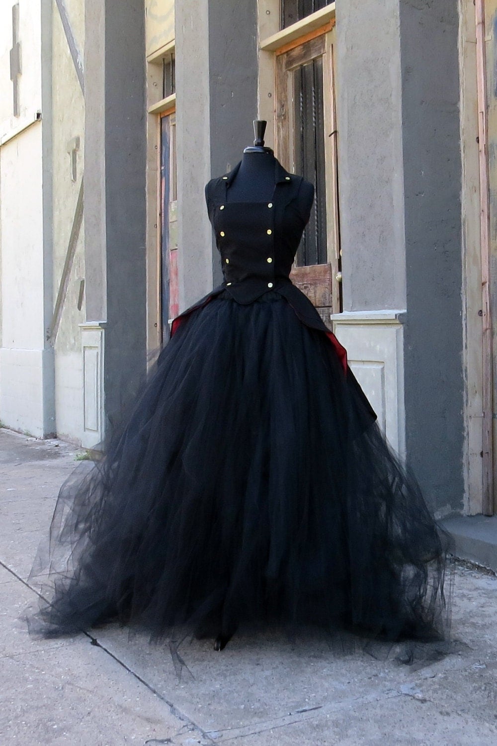 Bridal length Costume Skirt perfect for dramatic Witch