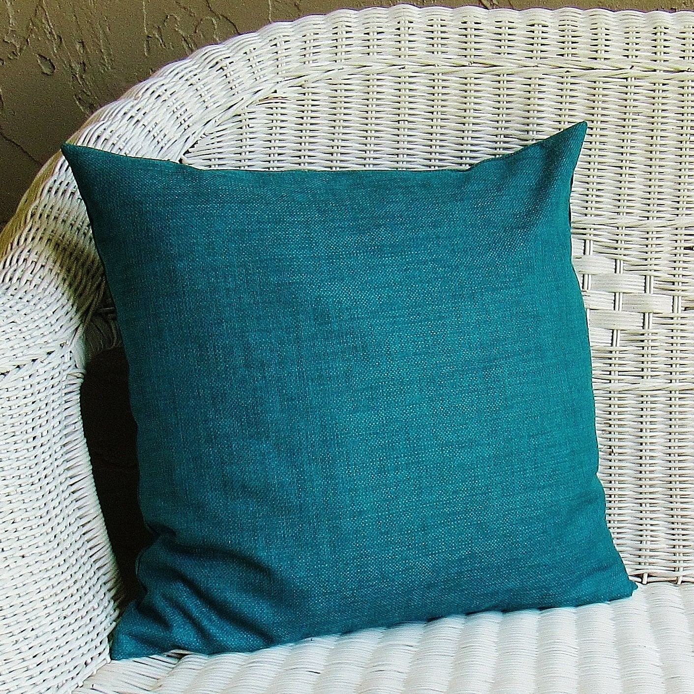 Outdoor Teal Turquoise Pillow Cover Decorative Throw Accent