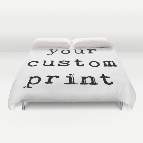 Personalized Bedding Custom Duvet Cover Personalised