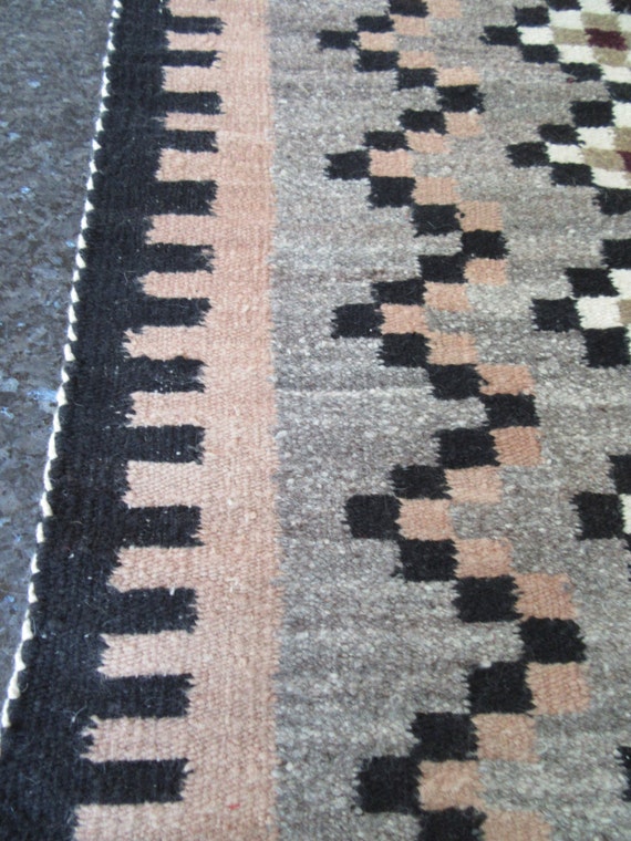 Native American Rug Runner rectangle 2'6 x 43 by LizHenzeWithStyle