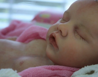 Reborn Baby Twin B by Bonnie Brown Beautifully Sculpted w/ certificate of authenticity.... TO BE MADE