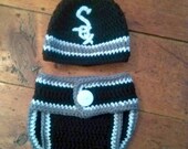 Items Similar To Chicago White Sox Baby Crochet On Etsy