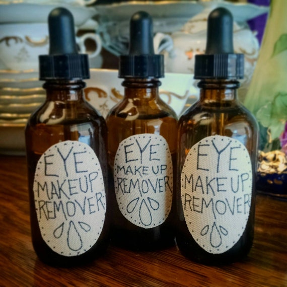 All natural eye makeup remover Made with organic jojoba oil
