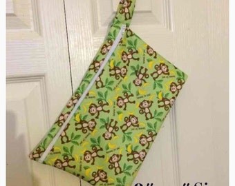 WET BAG SALE!!! Wet bag for Cloth diaper & ect. -Waterproof, Washable, Reusable.