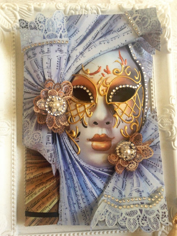 Carnival of Venice Mask Original Wall Art 3D Wall Decor