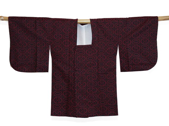Kimono Jacket Japanese Vintage Fuchsia MichiyukiFestival