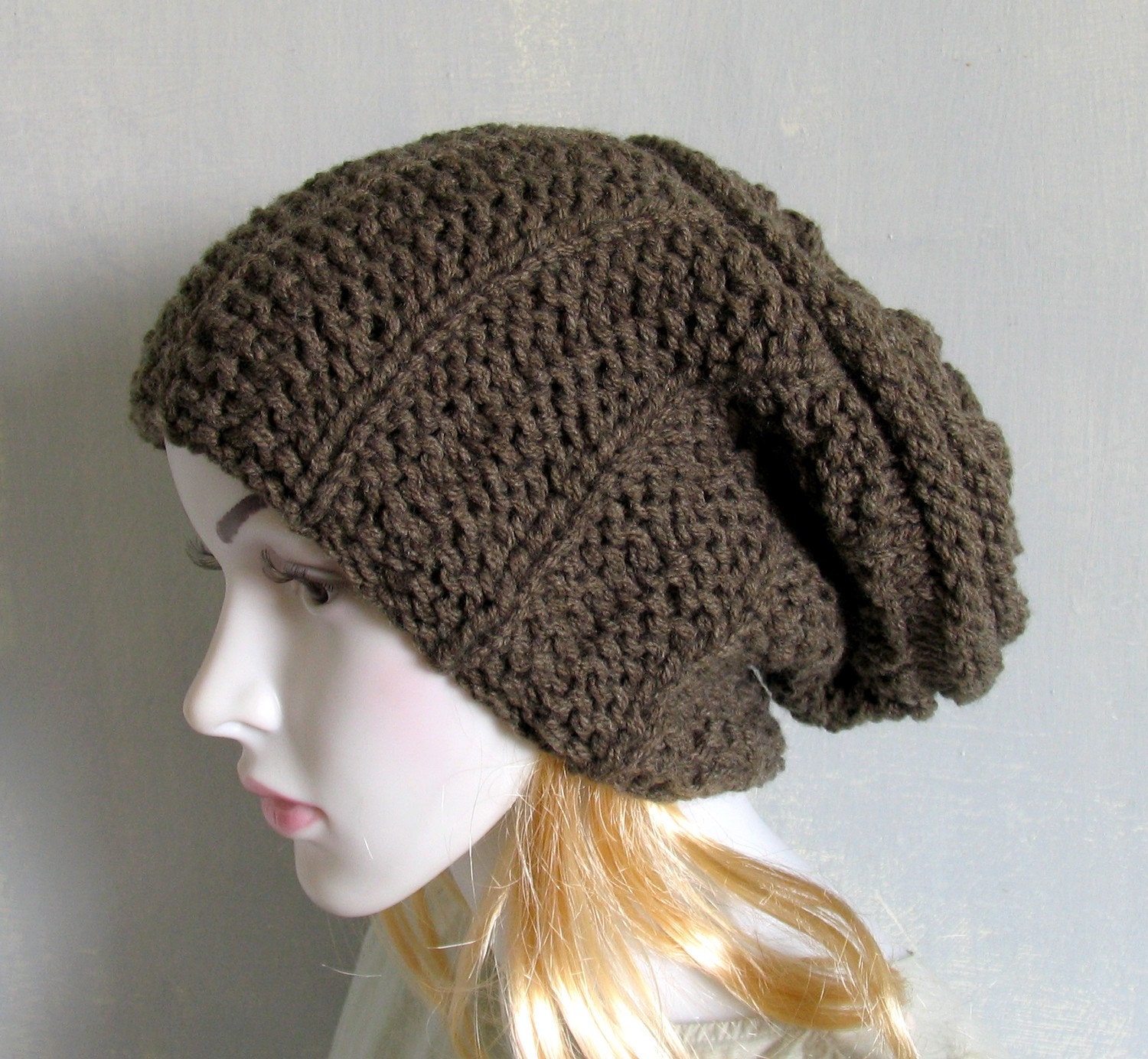 Mens Cat Hat Black Cat Hat Knit Cat Ear Hat Cat Beanie Womens