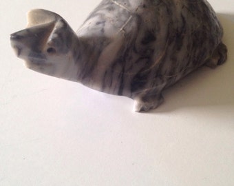 Hand carved onix onyx turtle