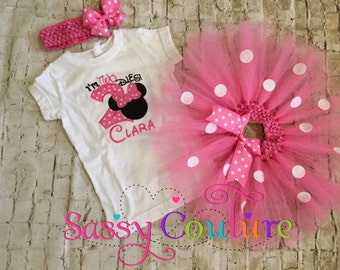 Im Twodles Minnie Mouse 2nd birthday tutu outfit, Minnie Mouse themed birthday for girl, Minnie Mouse 2nd birthday shirt and tutu outfit