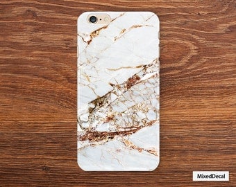 iPhone 6 Plus Case back Cover Yellow iPhone 7 Case Marble protector