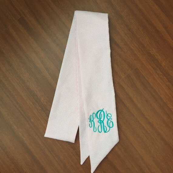 Swaddle Sash Monogram Sash Monogrammed by