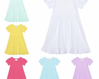 Monogrammed Girls Dress- New Spring Colors!!!