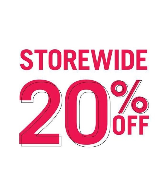 Storewide Sale 20% Off Any Purchase. Use by SunburyVintageStore