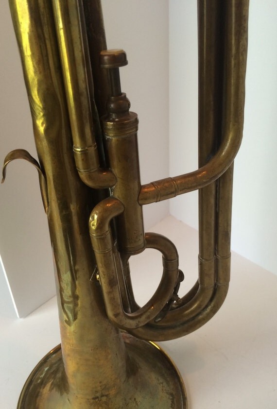 Download Vintage Brass Instrument Baritone Bugle by StoreFourandMore