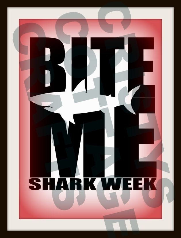 Download bite me shark week svg by CristysCottageCrafts on Etsy