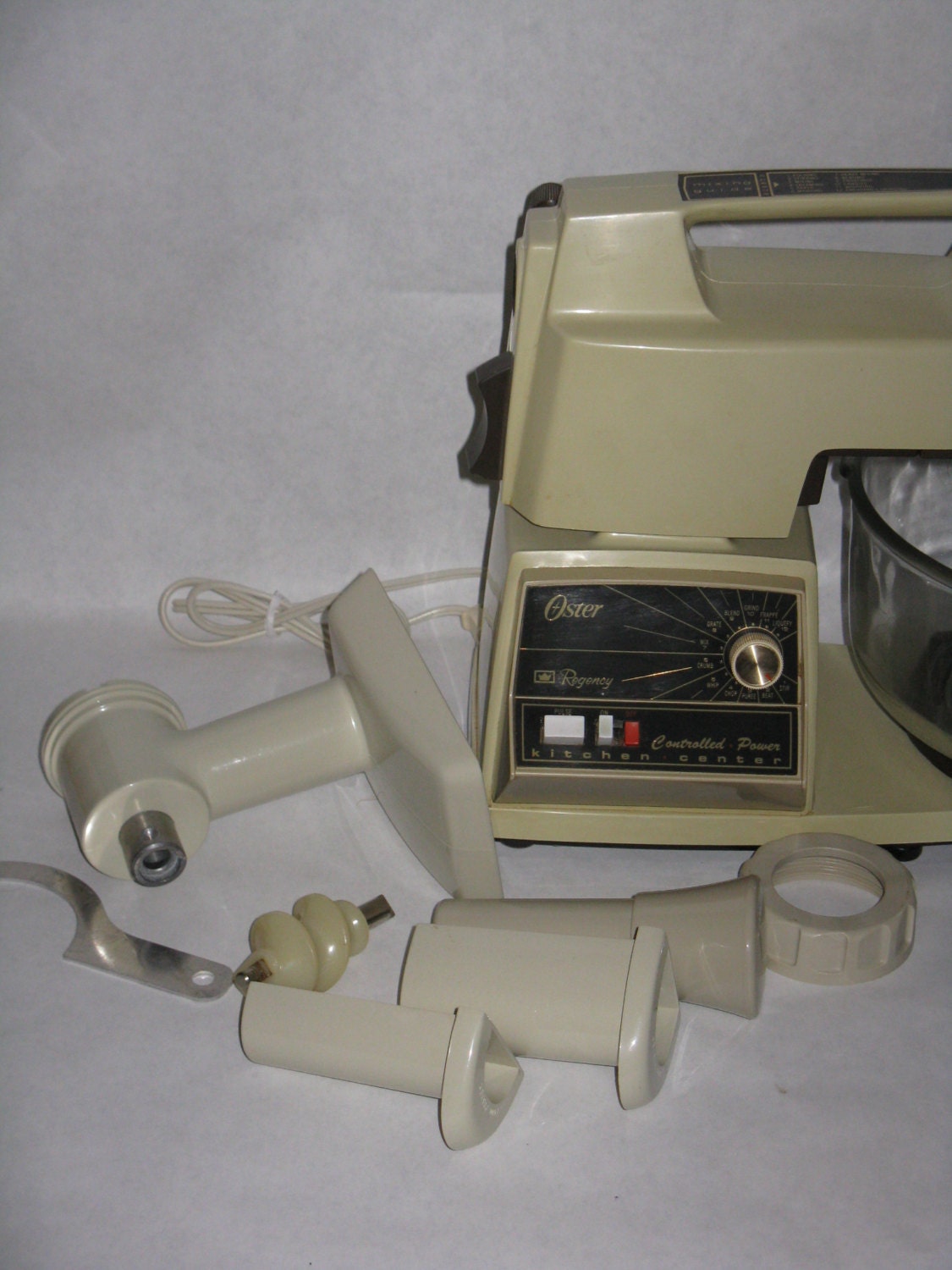 Vintage Oster Regency stand mixer kitchen center blender food