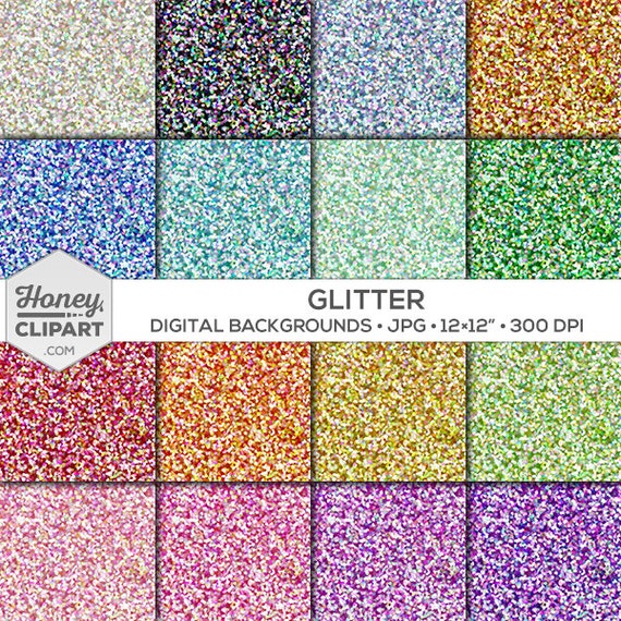 Printable Glitter Paper