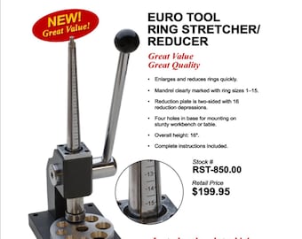 Euro Tool Ring Stretcher/Reducer RST-850.00