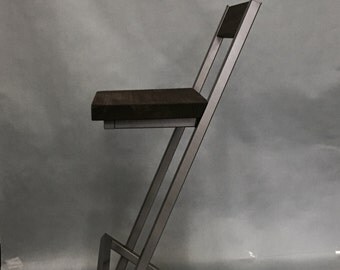 24"-25"-26" Counter height Bar stool X-style with backrest.