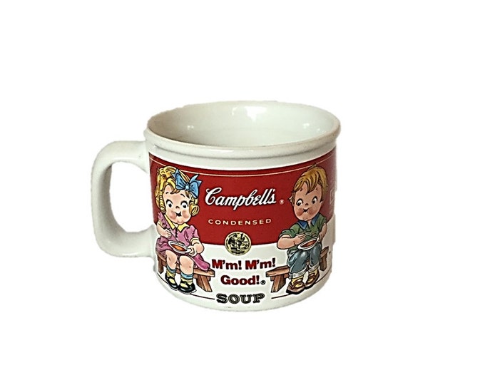 Vintage Microwave Campbell Kids M'm! M'm! Good! Soup Mug by Westwood