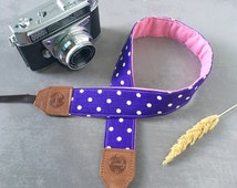 Popular items for purple camera strap on Etsy