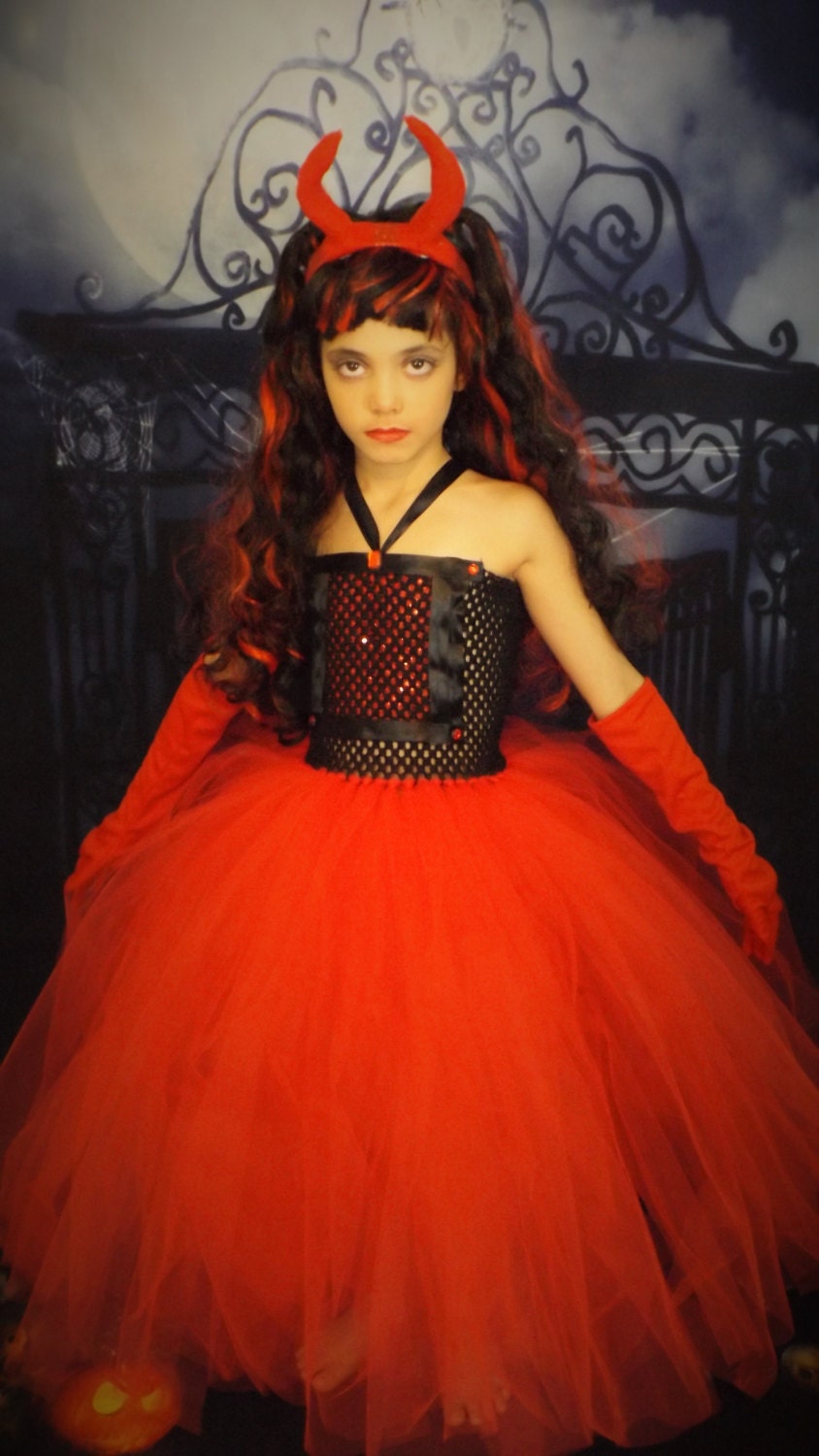 devil tutu dress