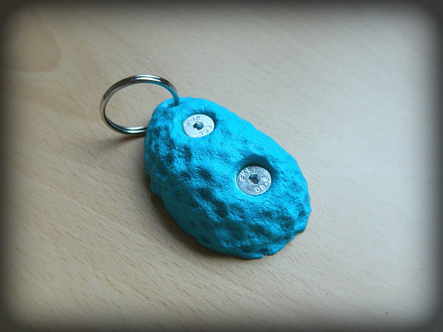 Rock Climbing Hold Keychain Climbing Pendant Climber's by Cabresia