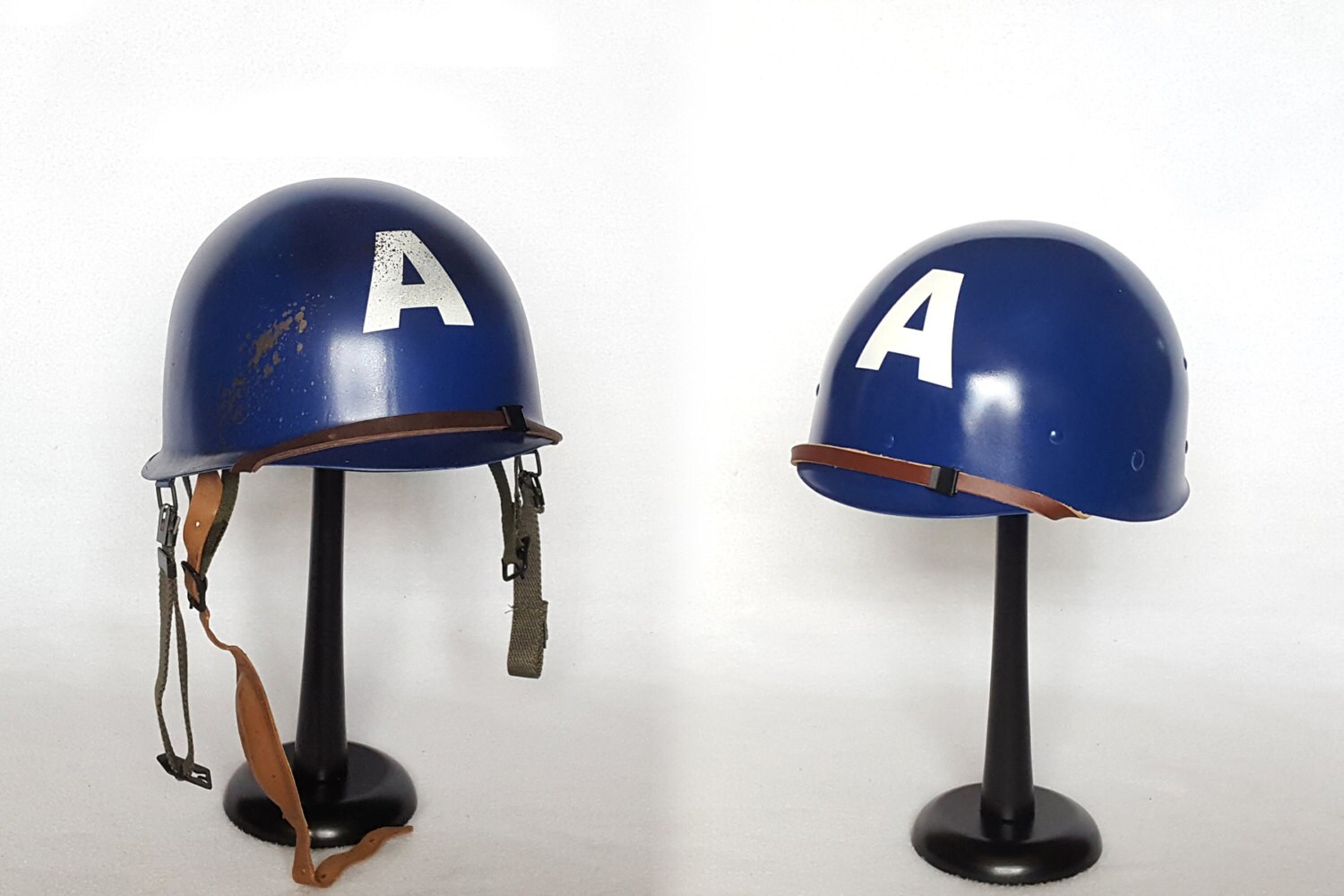 Adult WWII Style Captain America Helmets Clean or