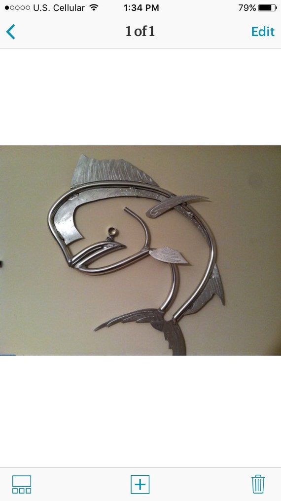 Custom Dolphin Mahi Mailbox post by ThatWelderGuy on Etsy