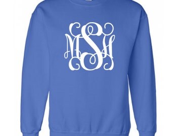 watercolor giant monogram sweatshirt price